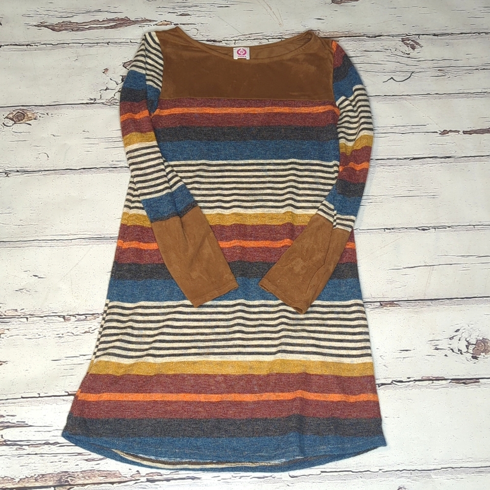 Fall shirt dress